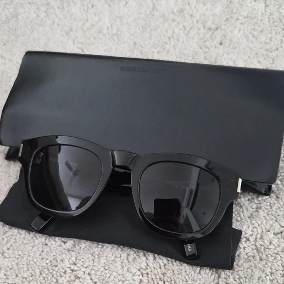 Saint Laurent | Accessories | Saint Laurent Dark Tortoise  display picture 1